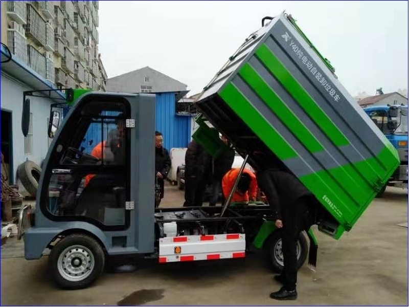 电动（dòng）垃圾集运车